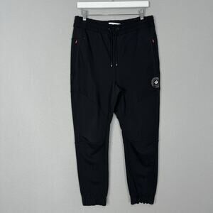 Wilson Mens Sweat Pants Large Black Chicago Drawstring Jogger‎ Lounge Travel